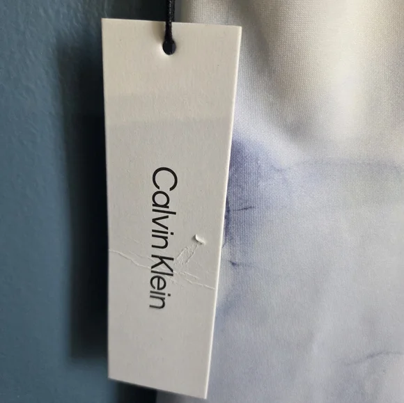 NWT Calvin Klein A Line Scuba Sleeveless Dress - Picture 9 of 11